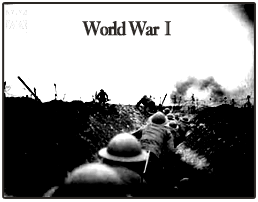 World War 1, World War I, World War One